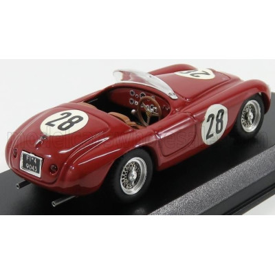 ART MODEL FERRARI 166 MM BARCHETTA N 28 (CHASSIS N 0790) 6th CLASS PORTUGAL GRAND PRIX 1952 C.BIONDETTI - RED 1/43
