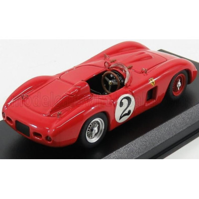 ART MODEL FERRARI 500 TR SPIDER N 2 ch.0624 2nd NASSAU TROPHY RACE 1956 MASTEN - GREGORY - RED 1/43