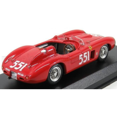 ART MODEL FERRARI 860 MONZA SPIDER ch.0628 N 551 2nd MILLE MIGLIA 1956 COLLINS - KLEMENTASKI - RED 1/43