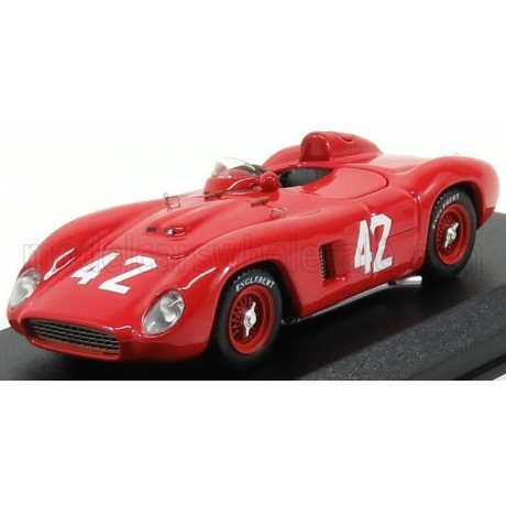 ART MODEL FERRARI 500TR SPIDER ch.0652 N 42 CUBA GP 1957 G.MASTEN - RED 1/43