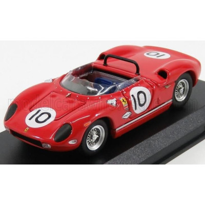 ART MODEL FERRARI 250P NASSAU ch.0810 N 10 2nd GOVERNATOR'S TROPHY 1963 PEDRO RODRIGUEZ - RED 1/43