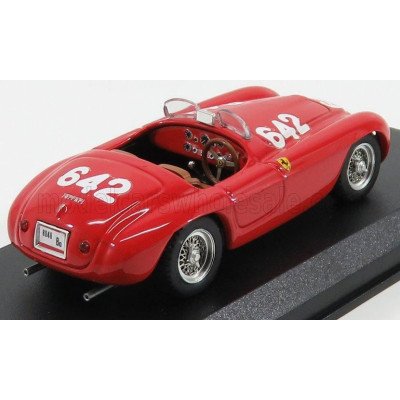 ART MODEL FERRARI 166MM BARCHETTA ch.0010 N 642 MILLE MIGLIA 1949 TARUFFI - NICOLINI - RED 1/43