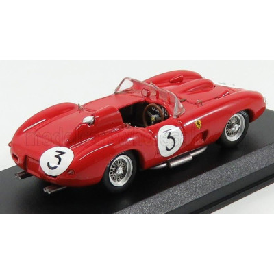 ART MODEL FERRARI 335S SPIDER ch.0674 N 3 SWEDEN GP 1957 HAWTHORN - MUSSO - RED 1/43