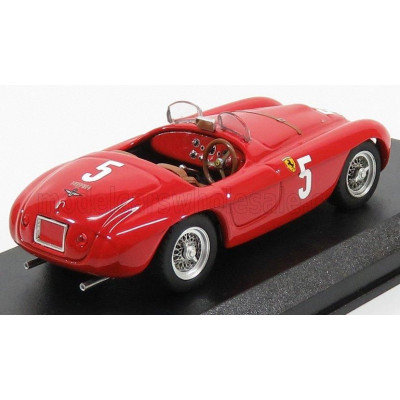 ART MODEL FERRARI 166MM BARCHETTA ch.0010 N 5 AUTOMOBILE CLUB FRANCE COMMINGES 1949 L.CHINETTI - RED 1/43