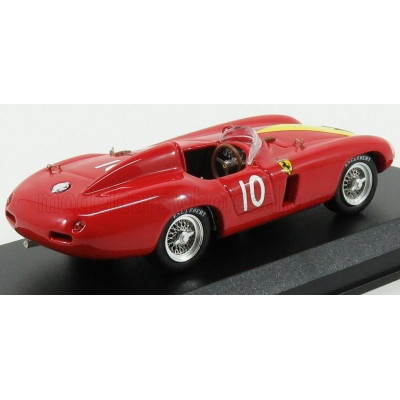 ART MODEL FERRARI 750 MONZA SPIDER N 10 VENEZUELA GP 1955 A.DE PORTAGO - RED YELLOW 1/43