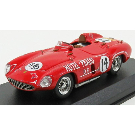 ART MODEL FERRARI 750 MONZA 3.0L SPIDER N 14 RALLY CARRERA PANAMERICANA 1954 R.BRACCO - R.LIVOCCHI - BLACK 1/43