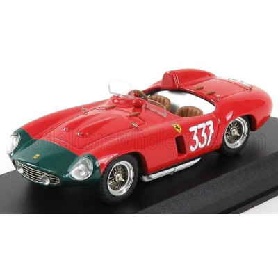ART MODEL FERRARI 857S ch.0584 N337 WINNER GIRO DI SICILIA 1956 P.COLLINS - KLEMENTASKY - RED BLACK 1/43