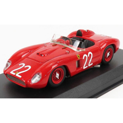 ART MODEL FERRARI 500 TR ch.0608 3rd N 22 CIRCUITO 1957 G.MUNARON - RED 1/43