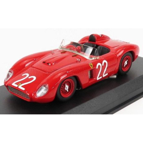 ART MODEL FERRARI 500 TR ch.0608 3rd N 22 CIRCUITO 1957 G.MUNARON - RED 1/43