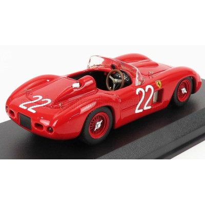 ART MODEL FERRARI 500 TR ch.0608 3rd N 22 CIRCUITO 1957 G.MUNARON - RED 1/43