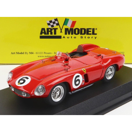 ART MODEL FERRARI 750 MONZA ch.0496M N 6 9h GOODWOOD 1955 A.DE PORTAGO - M.HAWTHORN - RED 1/43