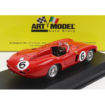 ART MODEL FERRARI 750 MONZA ch.0496M N 6 9h GOODWOOD 1955 A.DE PORTAGO - M.HAWTHORN - RED 1/43