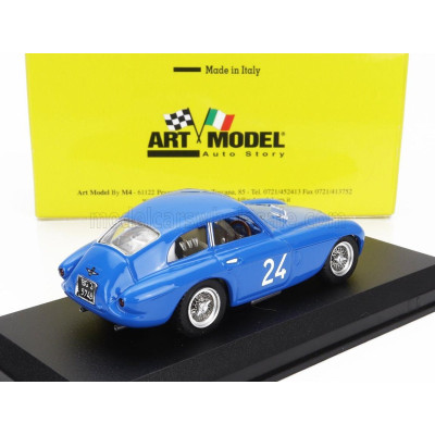 ART MODEL FERRARI 195S 2.3L V12 TOURING BERLINETTA N 24 WINNER COPPA INTER-EUROPA MONZA 1953 GIULIO MUSITELLI - BLUE 1/43