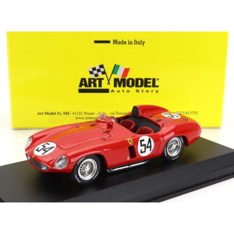 ART MODEL FERRARI 750 MONZA SPIDER N 54 WINNER TUNISI GP 1955 LUIGI PIOTTI - RED 1/43