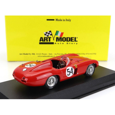 ART MODEL FERRARI 750 MONZA SPIDER N 54 WINNER TUNISI GP 1955 LUIGI PIOTTI - RED 1/43
