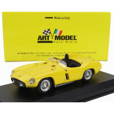ART MODEL FERRARI 750 MONZA SPIDER STREET VERSION 1955 - YELLOW 1/43