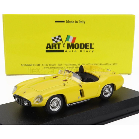 ART MODEL FERRARI 750 MONZA SPIDER STREET VERSION 1955 - YELLOW 1/43