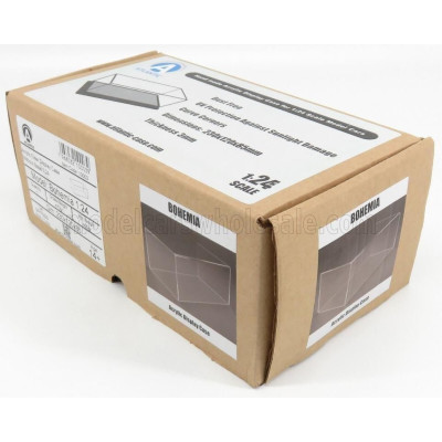 ATLANTIC VETRINA DISPLAY BOX BOHEMIA WITHOUT BASE - Lungh.LENGHT cm 23 X Largh.WIDTH cm 12 X Alt.HEIGHT cm 8.5 (altezza interna