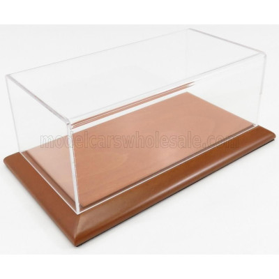 ATLANTIC VETRINA DISPLAY BOX MOLSHEIM BASE IN LEGNO - WOOD CHERRY BASE - Lungh.LENGHT cm 23 X Largh.WIDTH cm 12 X Alt.HEIGHT cm