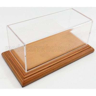 ATLANTIC VETRINA DISPLAY BOX AICHI BASE IN LEGNO - WOOD LINDEN BASE - Lungh.LENGHT cm 17 X Largh.WIDTH cm 8 X Alt.HEIGHT cm 7 (a