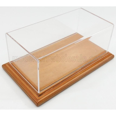 ATLANTIC VETRINA DISPLAY BOX AICHI BASE IN LEGNO - WOOD LINDEN BASE - Lungh.LENGHT cm 23 X Largh.WIDTH cm 12 X Alt.HEIGHT cm 8.5