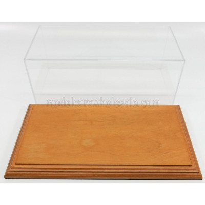 ATLANTIC VETRINA DISPLAY BOX AICHI BASE IN LEGNO - WOOD LINDEN BASE - Lungh.LENGHT cm 32.5 X Largh.WIDTH cm 16.5 X Alt.HEIGHT cm