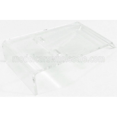 ATLANTIC VETRINA DISPLAY BOX RAMPA IN SALITA - HILLRAMP - CAR NOT INCLUDED - PLASTIC DISPLAY 1/43