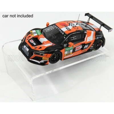 ATLANTIC VETRINA DISPLAY BOX RAMPA LATERALE IN SALITA - LAMERAMP - CAR NOT INCLUDED - PLASTIC DISPLAY 1/43