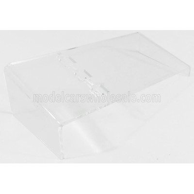 ATLANTIC VETRINA DISPLAY BOX RAMPA LATERALE IN SALITA - LAMERAMP - CAR NOT INCLUDED - PLASTIC DISPLAY 1/24