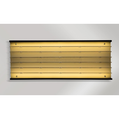 ATLANTIC VETRINA DISPLAY BOX ESPOSITORE - FOR 70 CARS 1/64 Lungh.LENGHT cm 92.0 X Largh.WIDTH cm 8.0 X Alt.HEIGHT cm 37.5 (altez