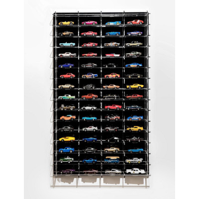 ATLANTIC VETRINA DISPLAY BOX ESPOSITORE - FOR 60 CARS 1/64 Lungh.LENGHT cm 46.0 X Largh.WIDTH cm 8.0 X Alt.HEIGHT cm 78.0 (altez