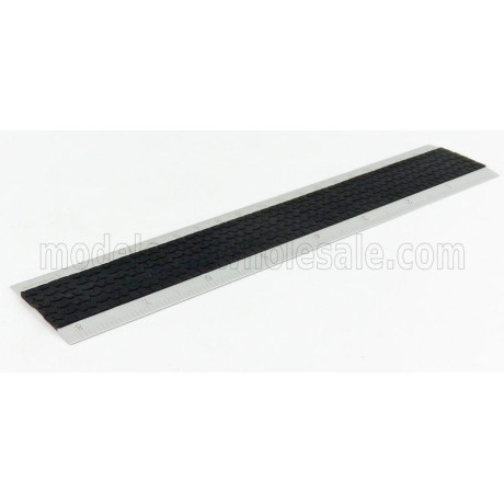 AUTOART ACCESSORIES RIGHELLO CM.20 - VINTAGE RACING TIRE RULER - GREY 1/1