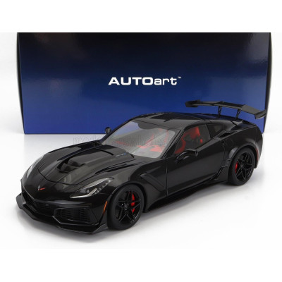 AUTOART CHEVROLET CORVETTE C7 ZR1 2017 - BLACK 1/18