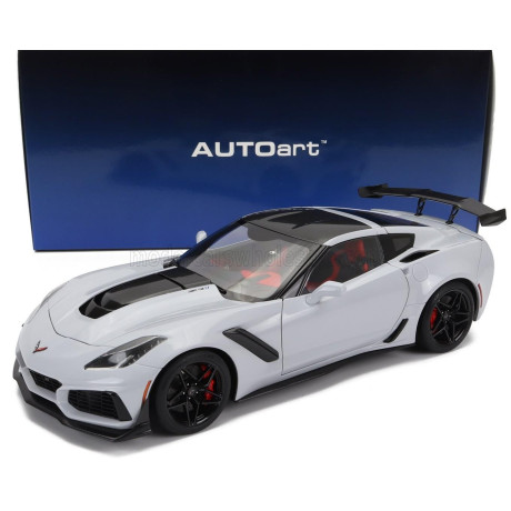 AUTOART CHEVROLET CORVETTE C7 ZR1 2017 - GREY MET 1/18