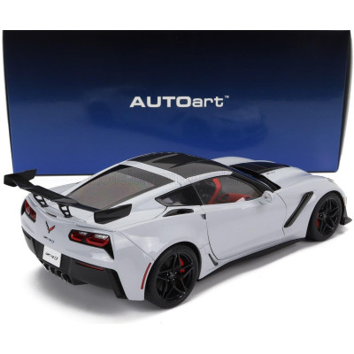 AUTOART CHEVROLET CORVETTE C7 ZR1 2017 - GREY MET 1/18