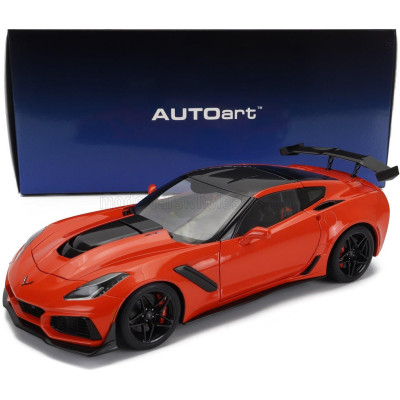 AUTOART CHEVROLET CORVETTE C7 ZR1 2017 - ORANGE 1/18