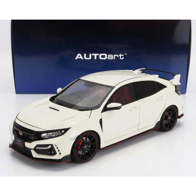 AUTOART HONDA CIVIC TYPE R (FK8) 2021 - WHITE 1/18