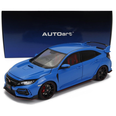AUTOART HONDA CIVIC TYPE R (FK8) 2021 - BLUE 1/18