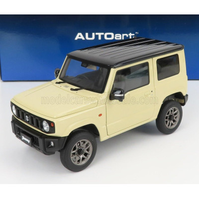 AUTOART SUZUKI JIMNY JB64 LHD 2018 - CHIFFON IVORY MET 1/18
