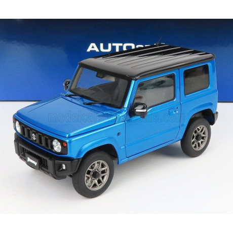 AUTOART SUZUKI JIMNY JB64 LHD 2018 - BRISK BLUE MET 1/18