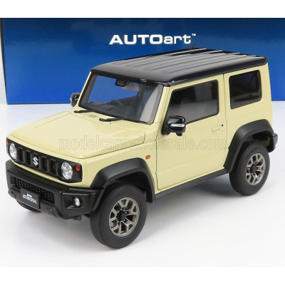 AUTOART SUZUKI JIMNY SIERRA JB74 2018 - CHIFFON IVORY 1/18