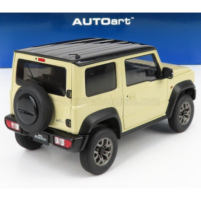 AUTOART SUZUKI JIMNY SIERRA JB74 2018 - CHIFFON IVORY 1/18