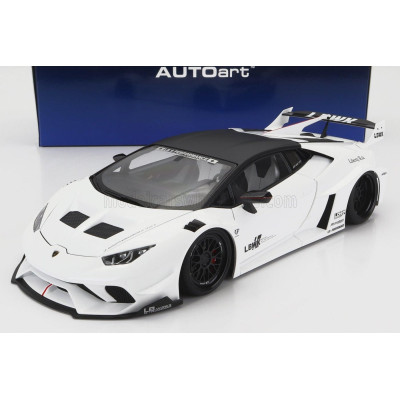 AUTOART LAMBORGHINI HURACAN LIBERTY WALK LB SILHOUETTE WORKS GT 2018 - WHITE 1/18