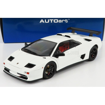 AUTOART LAMBORGHINI DIABLO SVR 1996 - IMPACT WHITE 1/18