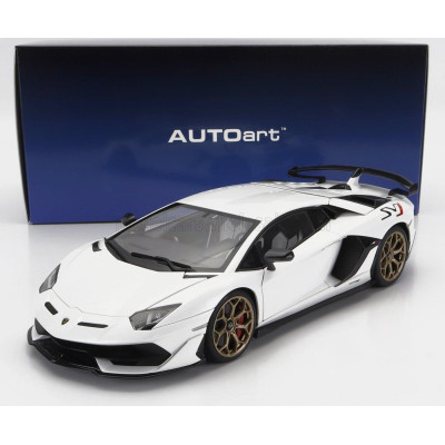 AUTOART LAMBORGHINI AVENTADOR SVJ 2018 - WHITE 1/18
