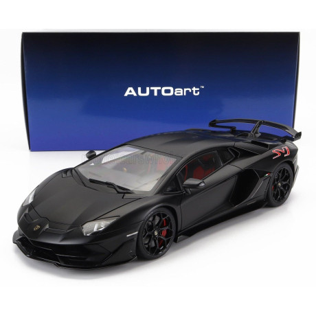 AUTOART LAMBORGHINI AVENTADOR SVJ 2018 - BLACK 1/18