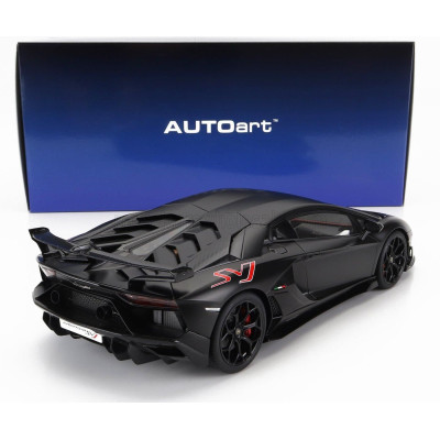 AUTOART LAMBORGHINI AVENTADOR SVJ 2018 - BLACK 1/18