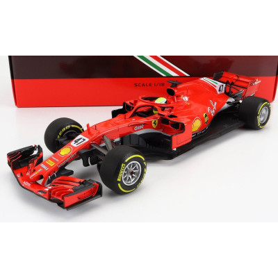 BBR MODELS FERRARI F1  SF71H N 47 TEST FIORANO ITALY 2018 MICK SCHUMACHER - RED 1/18