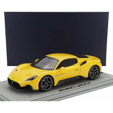 BBR MODELS MASERATI MC20 2020 - GIALLO GENIO - YELLOW 1/18