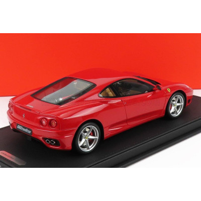 BBR MODELS FERRARI 360 MODENA 1999 - F1 GEAR BOX - CAMBIO F1 - CON VETRINA - WITH SHOWCASE - ROSSO CORSA 322 - RED 1/18